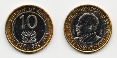 10 shillings 2010
