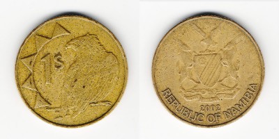 1 dólar 2002