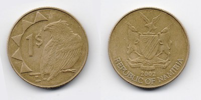 1 dólar 2002