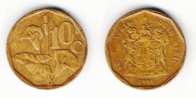 10 cêntimos 1991