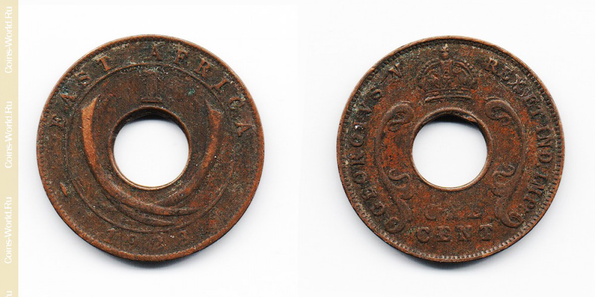 1 cent 1923 South Africa