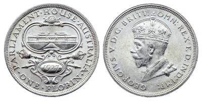 2 shillings (florin) 1927