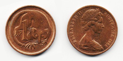 1 Cent 1981