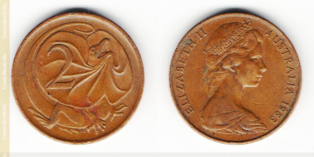 2 cents 1983 Australia