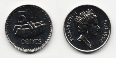 5 cêntimos  1992