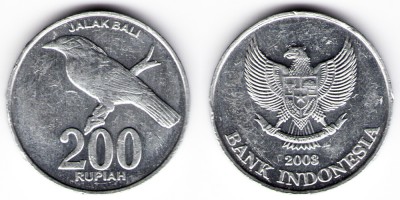 200 Rupiah 2003