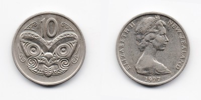 10 cêntimos  1977