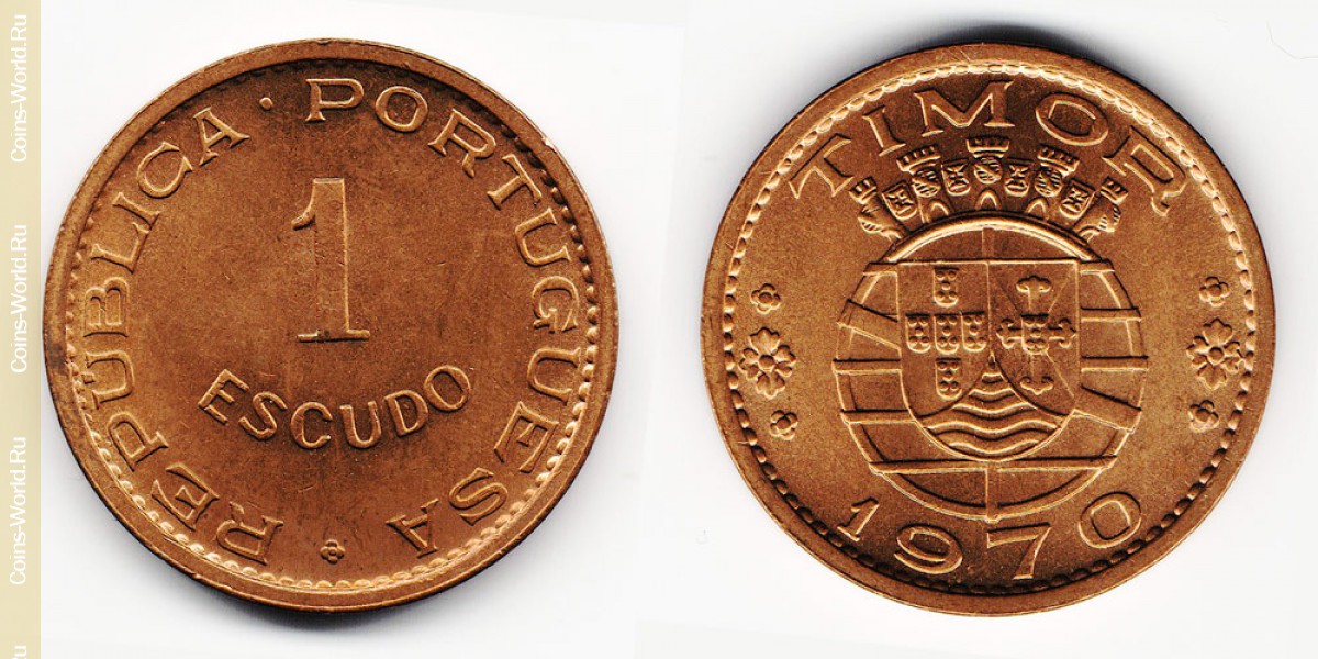 1 escudo 1970 Timor-Leste