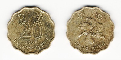 20 centavos 1997
