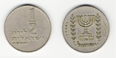 ½ lira 1968