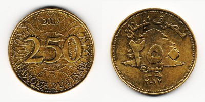 250 libras 2012