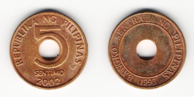 5 céntimos 2002