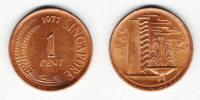 1 cêntimo 1977