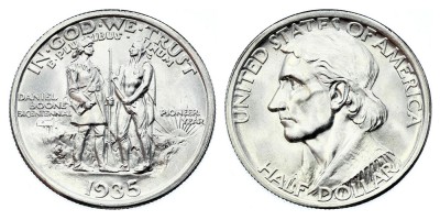 ½ dólar 1935