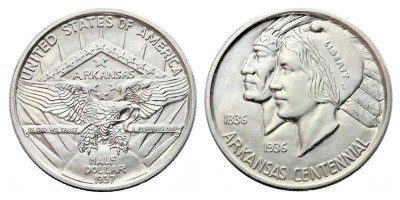 ½ доллара 1937 года