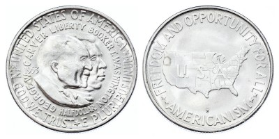 ½ доллара 1953 года S