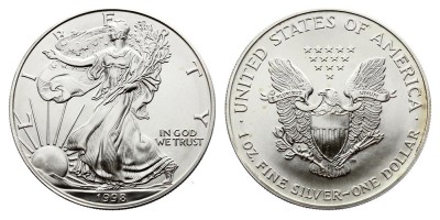 1 dólar 1998