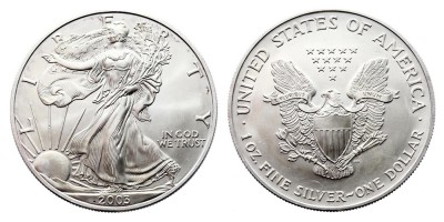 1 доллар 2003 года