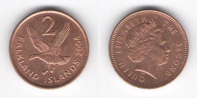 2 pence 2004