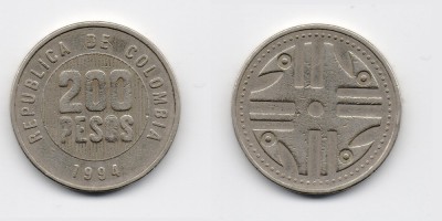 200 pesos 1994