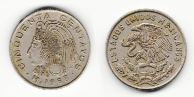 50 сентаво 1968 год