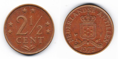 2½ cents 1975
