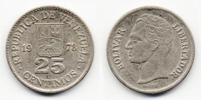 25 cêntimos 1978