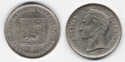 50 céntimos 1965