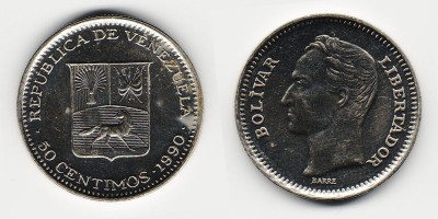 50 cêntimos 1990