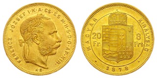 8 forint 1878