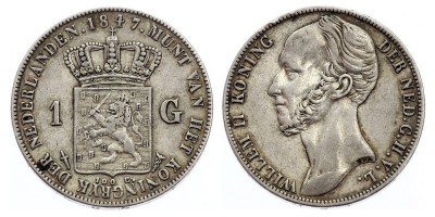 1 gulden 1847