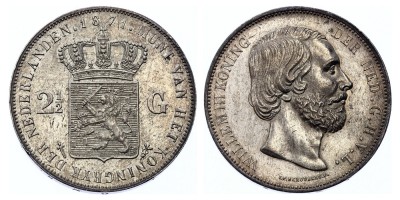 2½ gulden 1871