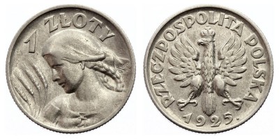 1 zloty 1925
