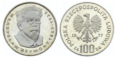 100 zlotych 1977