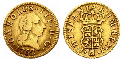 ½ Escudo 1762 M