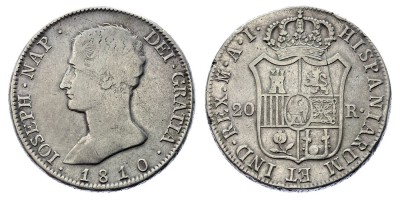 20 reales 1810 AI
