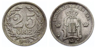 25 öre 1883