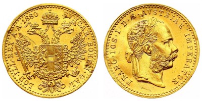 1 ducat 1880