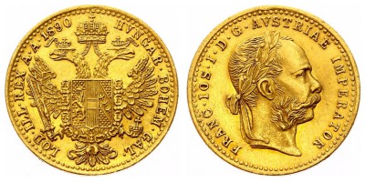 1 ducat 1890