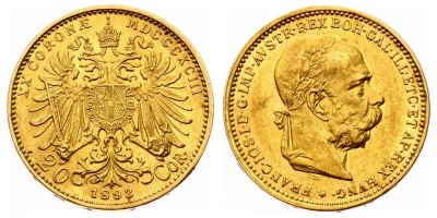 20 крон 1893 года