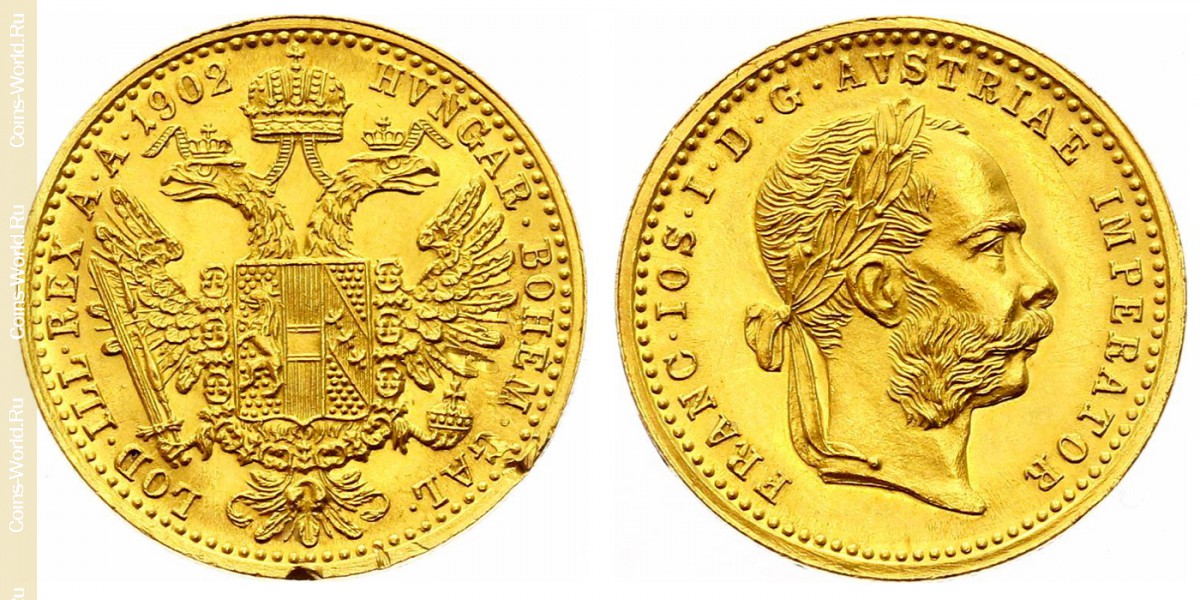 1 ducado 1902, Áustria