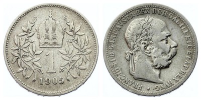 1 coroa 1905