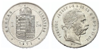1 forint 1871 KB