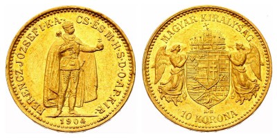 10 coronas 1904
