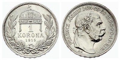 1 korona 1915