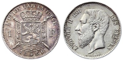 1 Franken 1866