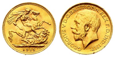 1 libra (soberana) 1915