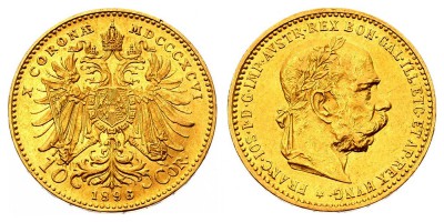 10 coronas 1896