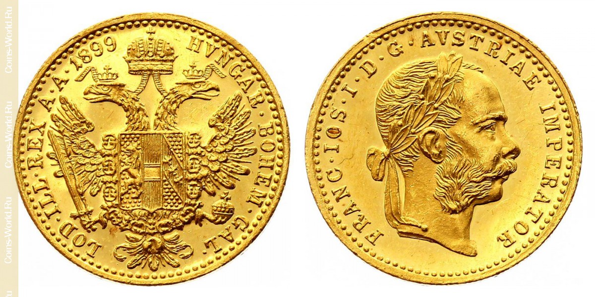 1 ducat 1899, Austria
