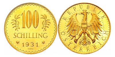 100 шиллингов 1931 года
